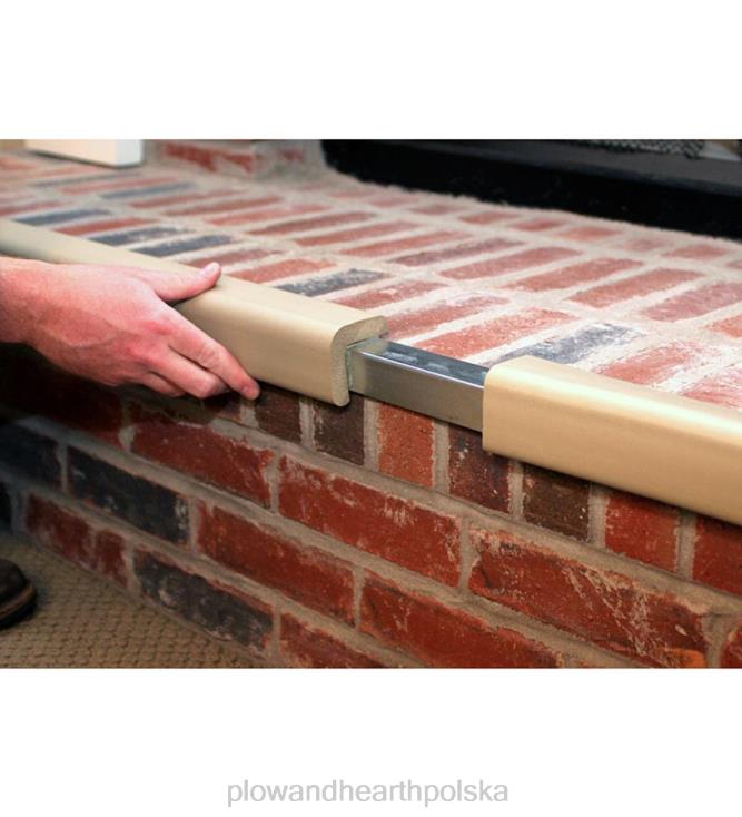 Plow & Hearth Osłona z ognioodpornego metalu - czarna 02XR62834 kominek