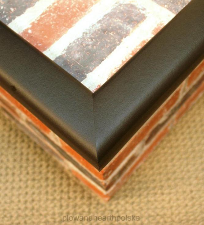 Plow & Hearth zestaw osłon samoprzylepnych – czarny 02XR62833 kominek