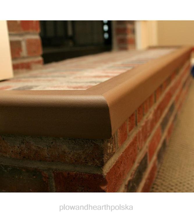 Plow & Hearth zestaw osłon samoprzylepnych – czarny 02XR62833 kominek