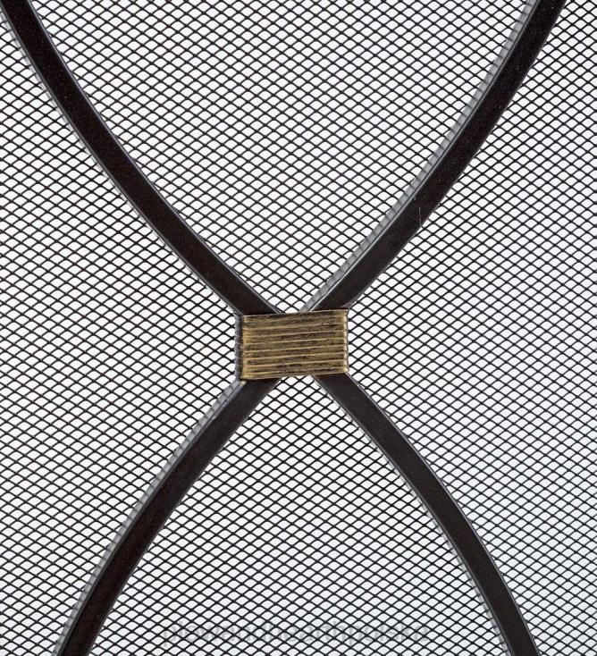 Plow & Hearth Winchester parawan kominkowy z drzwiami 02XR62885 kominek