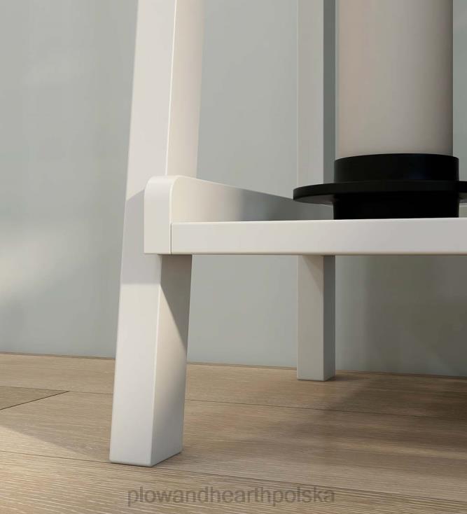 Plow & Hearth Farmhouse 4-poziomowa drewniana półka na drabinę - biała 02XR62119 meble