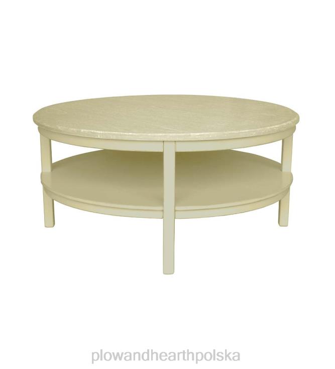 Plow & Hearth Kolekcja gospodarstw rolnych laurel ridge holden okrągły stół - kakao 02XR62112 meble