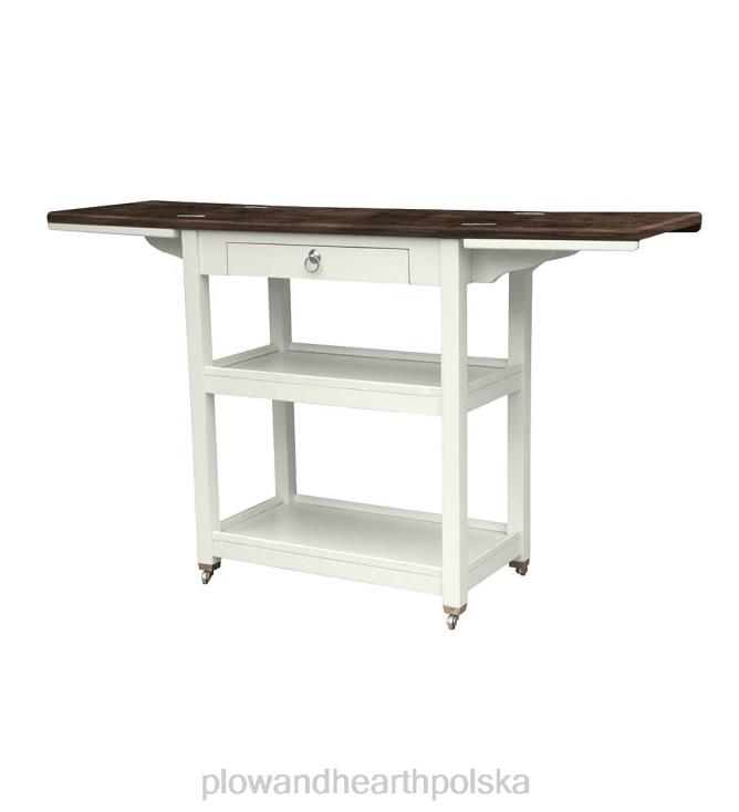 Plow & Hearth Kolekcja Laurel Ridge Farmhouse Shelby Bar Keep - kakao 02XR62101 meble