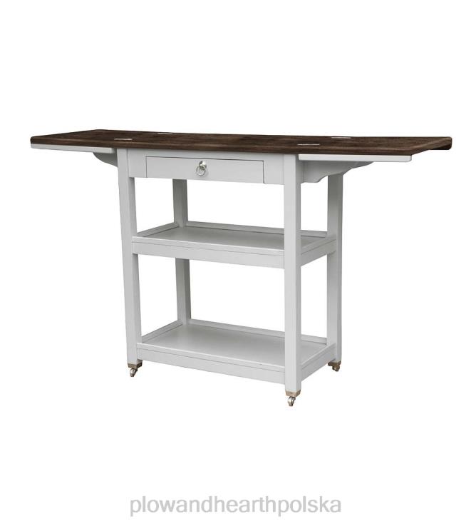 Plow & Hearth Kolekcja Laurel Ridge Farmhouse Shelby Bar Keep - kakao 02XR62101 meble