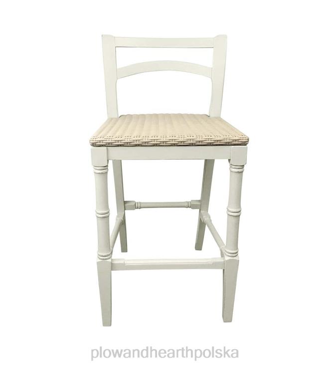 Plow & Hearth Kolekcja Laurel Ridge Farmhouse, lada z siana i stołki barowe 02XR62105 meble