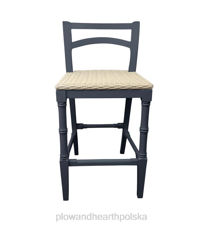 Plow & Hearth Kolekcja Laurel Ridge Farmhouse, lada z siana i stołki barowe 02XR62105 meble