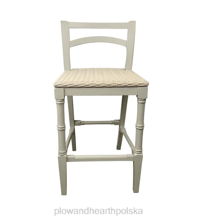 Plow & Hearth Kolekcja Laurel Ridge Farmhouse, lada z siana i stołki barowe 02XR62105 meble