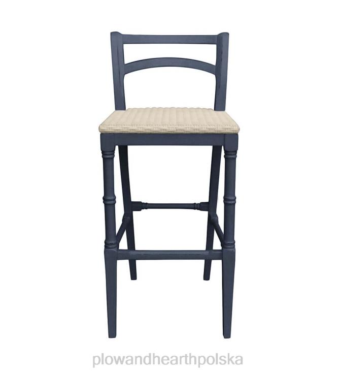 Plow & Hearth Kolekcja Laurel Ridge Farmhouse, lada z siana i stołki barowe 02XR62105 meble