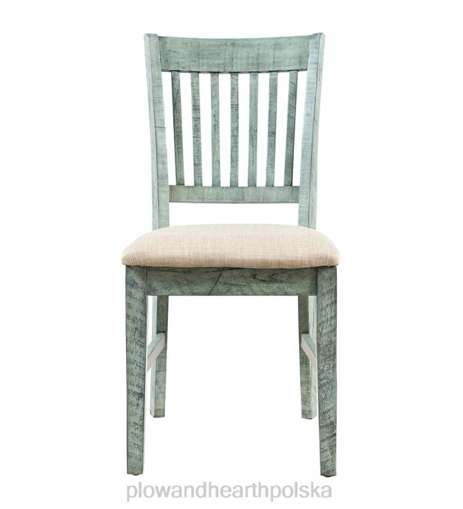 Plow & Hearth Krzesło z listwami Chelsea - bielony scrimshaw 02XR62104 meble