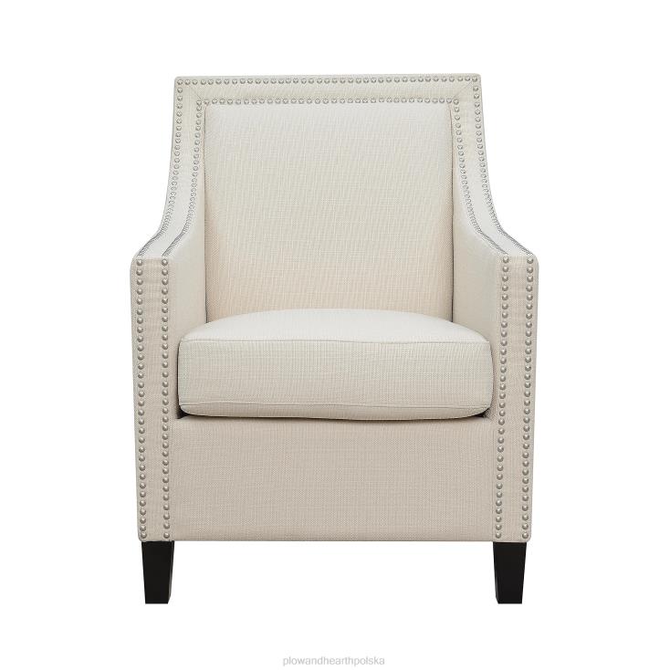 Plow & Hearth Krzesło akcentowane Lillie - beż 02XR62025 meble