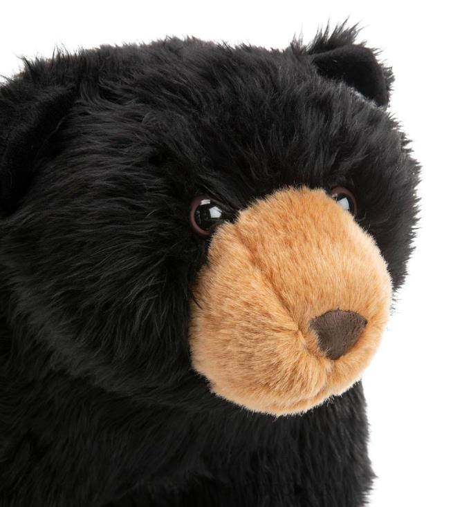 Plow & Hearth podnóżek czarnego misia 02XR62094 meble