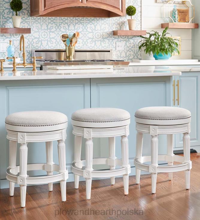 Plow & Hearth Obrotowy drążek siedziska i stołki przy blacie Chapman 02XR62057 meble