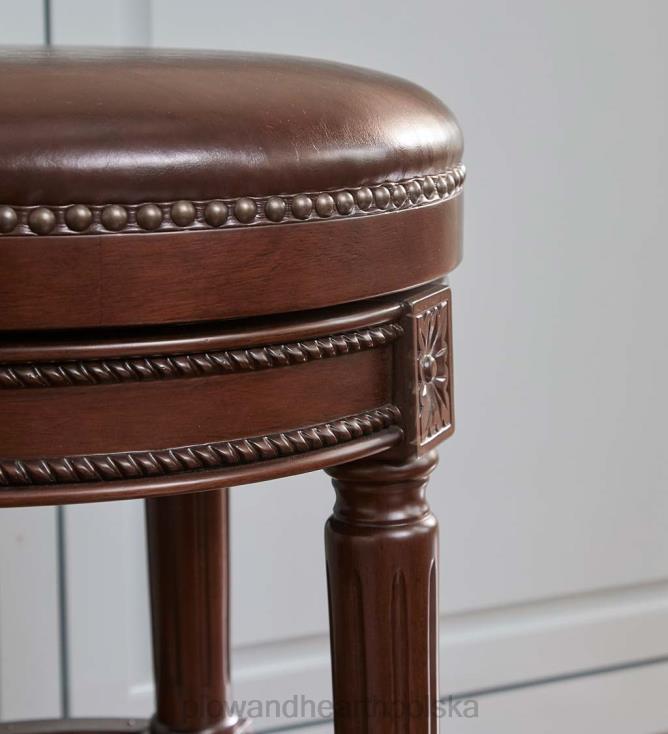 Plow & Hearth Obrotowy drążek siedziska i stołki przy blacie Chapman 02XR62057 meble