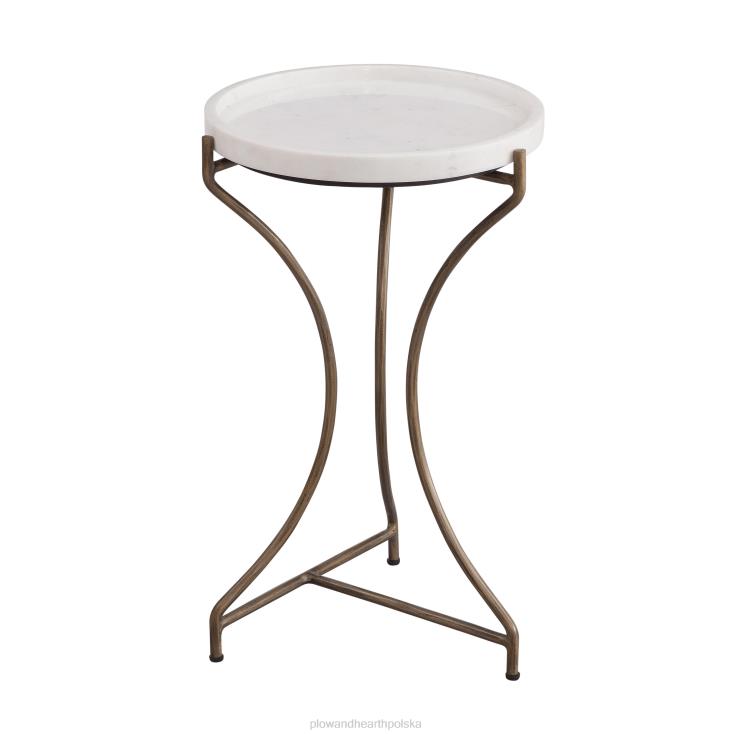 Plow & Hearth Stół akcentujący z marmuru Carissa 02XR62017 meble