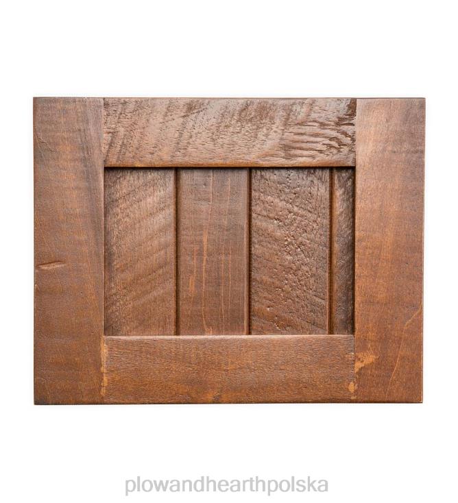 Plow & Hearth Zielony stolik końcowy do kręgli - rustykalny bourbon 02XR61996 meble