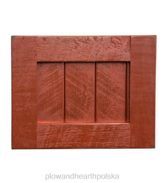 Plow & Hearth Zielony stolik końcowy do kręgli - rustykalny bourbon 02XR61996 meble