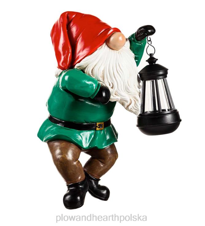 Plow & Hearth Wieszak na płot gnoma słonecznego 02XR6333 podwórko i ogród