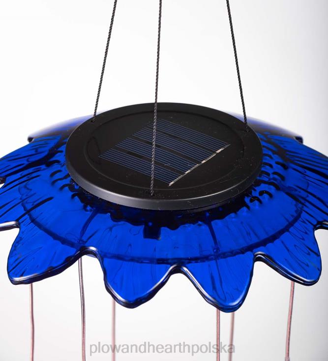 Plow & Hearth Zmieniająca kolor słoneczna komórka z kardynałami i kwiatami 02XR6303 podwórko i ogród