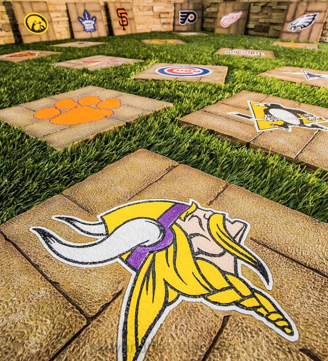 Plow & Hearth kamień ogrodowy nfl - New York Jets 02XR6165 podwórko i ogród