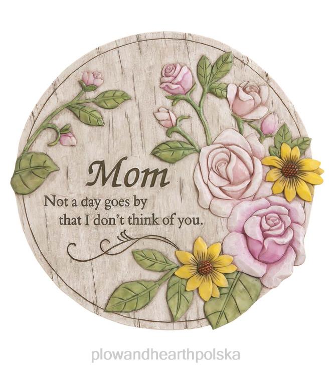 Plow & Hearth nie ma dnia, żeby nie było kamienia ogrodowego pamiątkowego matki 02XR6140 podwórko i ogród