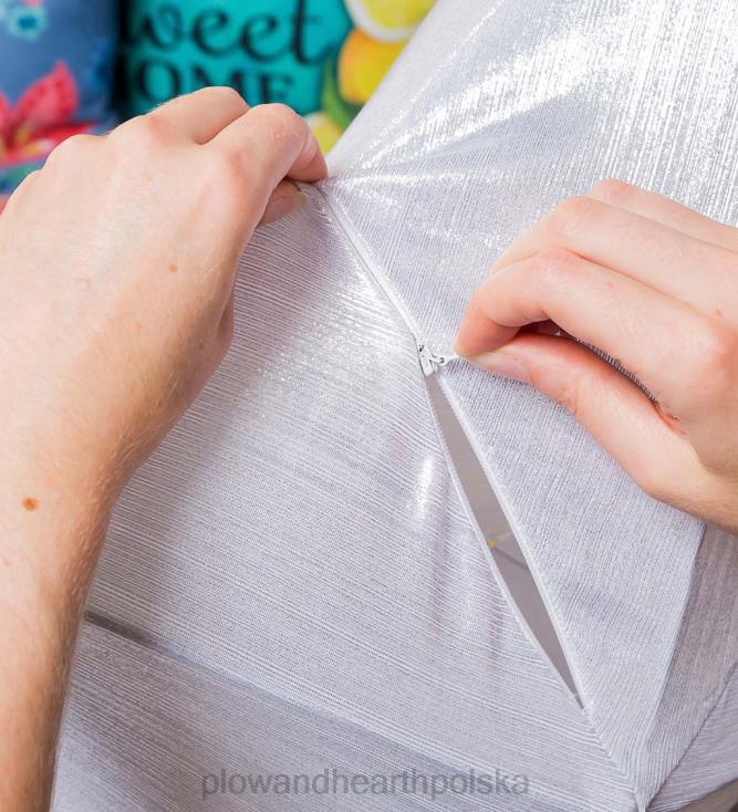 Plow & Hearth oświetlona wisząca gwiazda z tkaniny 02XR6232 podwórko i ogród