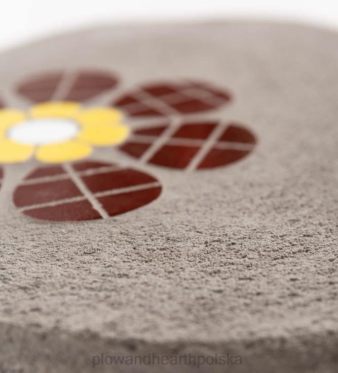 Plow & Hearth odskocznia mozaikowa - czerwona 02XR6194 podwórko i ogród