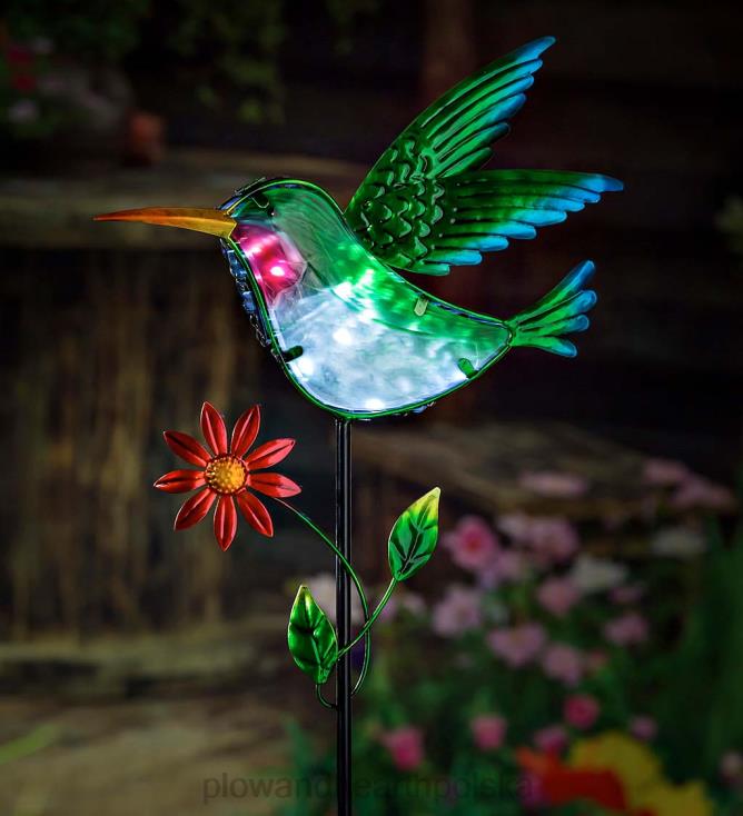 Plow & Hearth 36-calowy tajny słupek do ogrodu słonecznego - gnom 02XR6243 podwórko i ogród