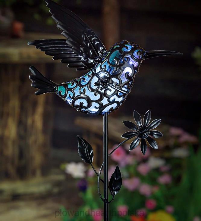 Plow & Hearth 36-calowy tajny słupek do ogrodu słonecznego - gnom 02XR6243 podwórko i ogród