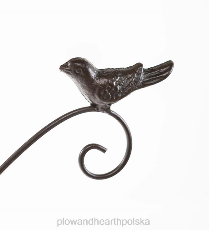 Plow & Hearth Metalowy kołek ogrodowy do słonecznika 02XR6164 podwórko i ogród