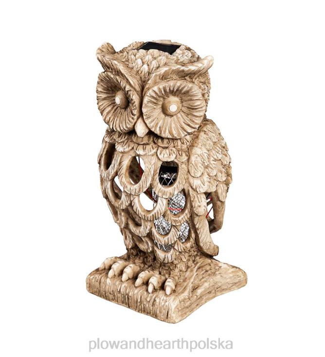 Plow & Hearth Posąg ogrodowy solarnego łapacza owadów - gnom 02XR6227 podwórko i ogród