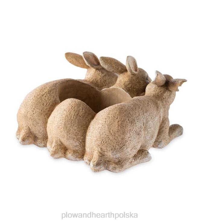 Plow & Hearth Sadzarka dla trojaczków króliczków 02XR6414 podwórko i ogród