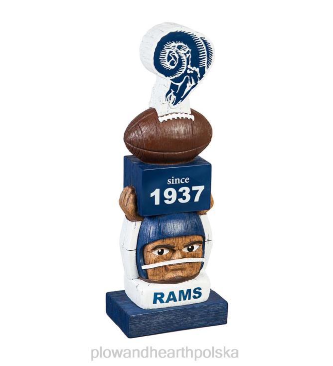 Plow & Hearth zabytkowa statua ogrodowa do piłki nożnej - pakowacze z zieloną zatoką 02XR6421 podwórko i ogród