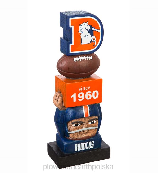 Plow & Hearth zabytkowa statua ogrodowa do piłki nożnej - pakowacze z zieloną zatoką 02XR6421 podwórko i ogród