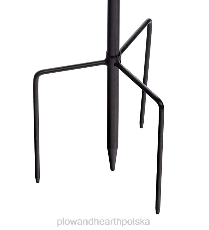 Plow & Hearth Metalowy wiatrak w kształcie kwiatka, zasilany energią słoneczną, z dwukierunkowymi wirnikami - miedź verdigris 02XR663 podwórko i ogród