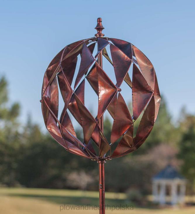 Plow & Hearth Wiatrówka kulkowa arlekin - miedź 02XR662 podwórko i ogród