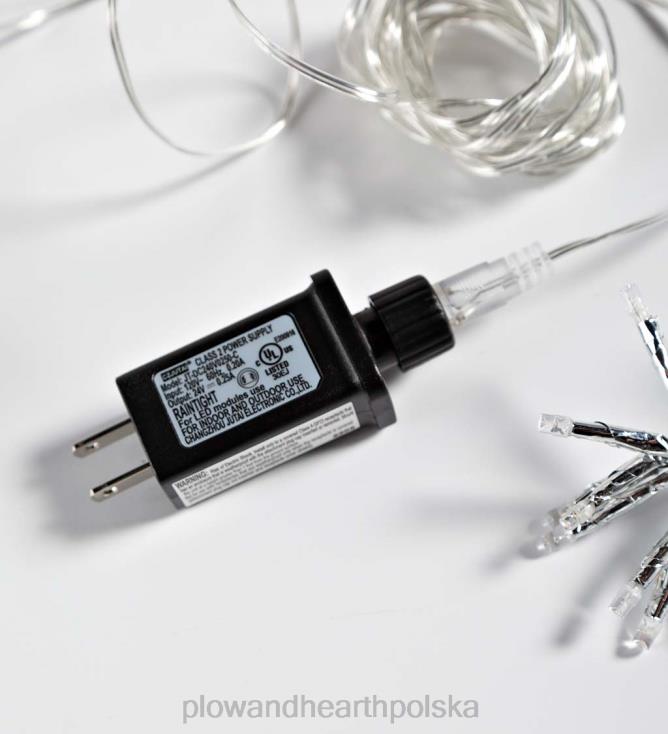 Plow & Hearth Dekoracja świąteczna z elektryczną gwiazdą wewnątrz/na zewnątrz 02XR69 podwórko i ogród