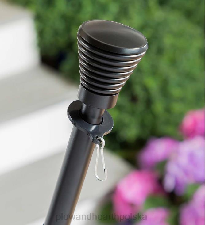 Plow & Hearth metalowy, rozkładany maszt z flagą domową 02XR6646 podwórko i ogród