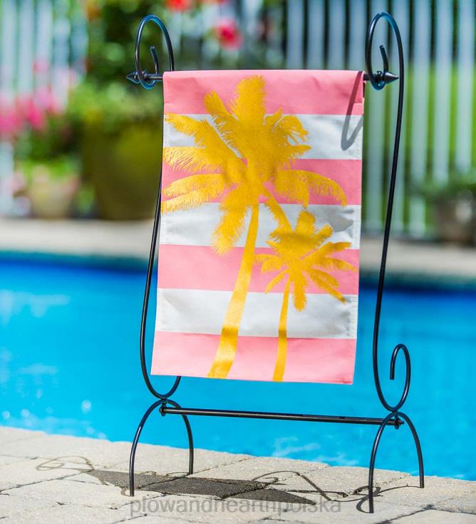 Plow & Hearth przewiń stojak na flagę ogrodową 02XR6381 podwórko i ogród