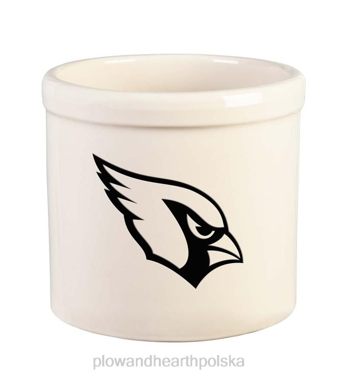 Plow & Hearth Kamionkowy garnek z logo zespołu nfl – Arizona Cardinals 02XR6976 podwórko i ogród