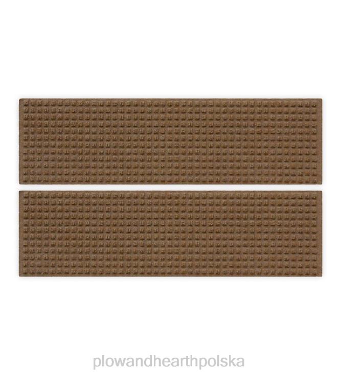 Plow & Hearth stopnie schodowe waflowe - szare 02XR61042 podwórko i ogród