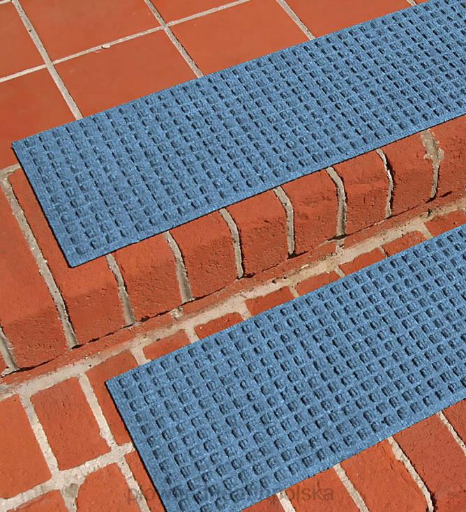 Plow & Hearth stopnie schodowe waflowe - szare 02XR61042 podwórko i ogród