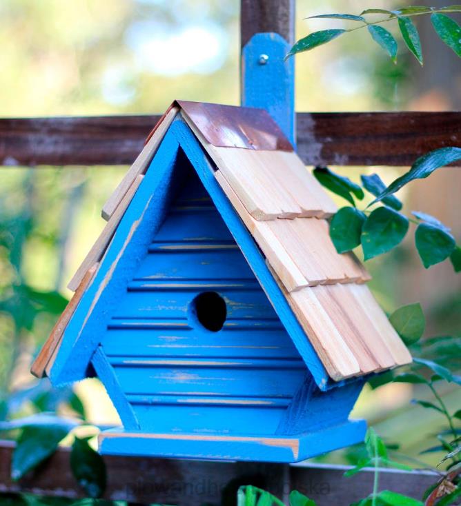 Plow & Hearth szykowny domek dla ptaków - jagoda 02XR6866 podwórko i ogród