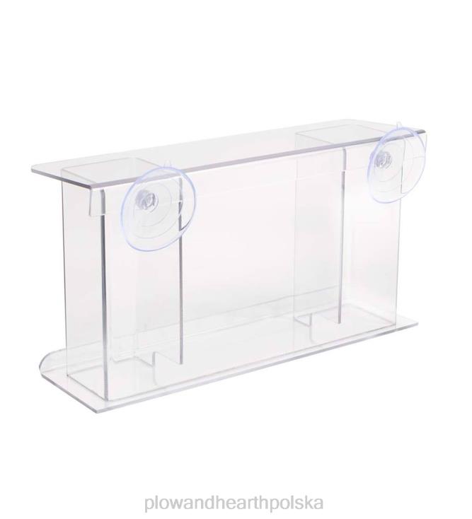 Plow & Hearth Karmnik dla ptaków do montażu na oknie z lustrem weneckim 02XR6733 podwórko i ogród