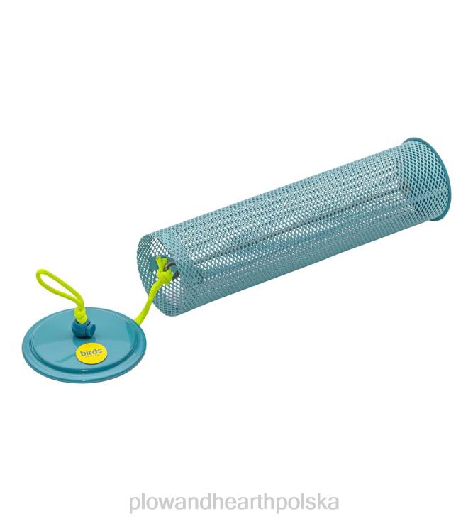 Plow & Hearth Podajnik do zięb z siatki magnetycznej - niebieski 02XR6800 podwórko i ogród