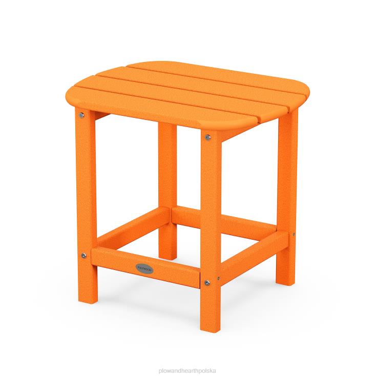 Plow & Hearth Krzesło Adirondack z drewna Polywood z chowaną otomaną - niebieskie 02XR6682 podwórko i ogród