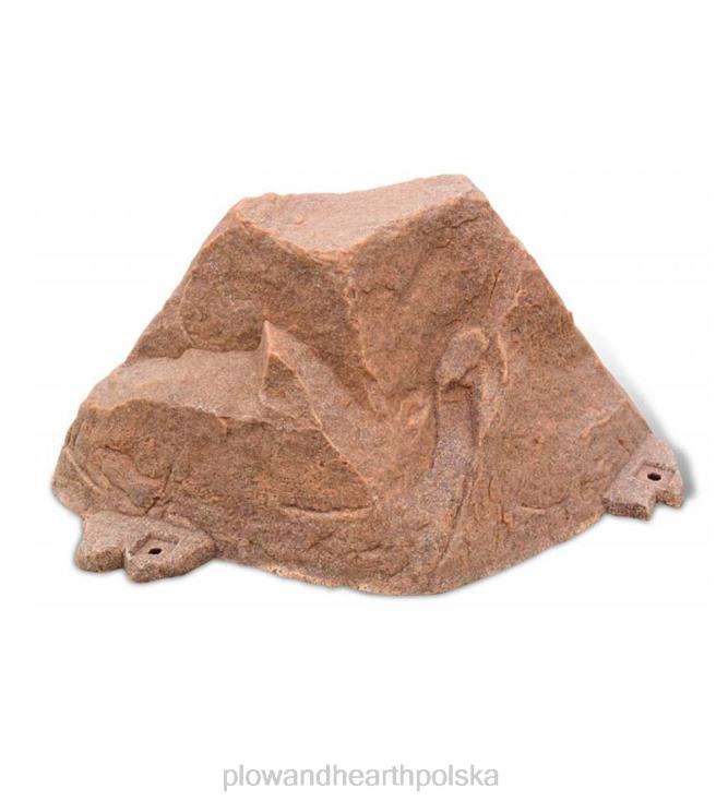 Plow & Hearth mała próbna skała - brązowa 02XR6729 podwórko i ogród