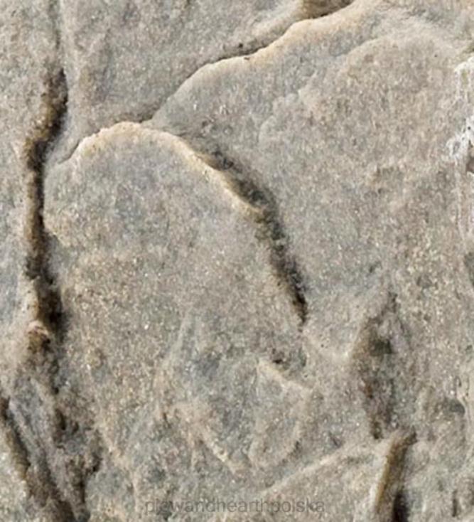 Plow & Hearth wyprodukowany w USA duży próbny kamień - szary 02XR6730 podwórko i ogród