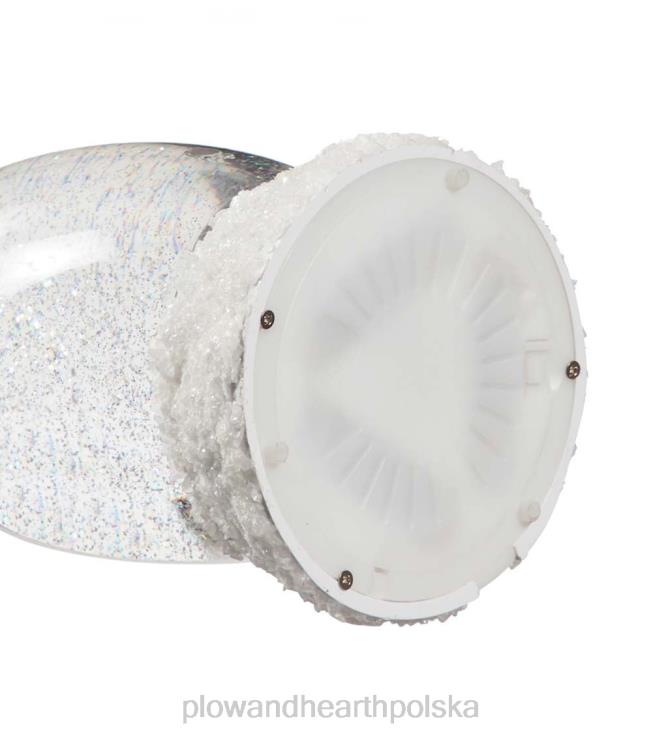 Plow & Hearth ledowa kula śnieżna w kształcie bałwana 02XR62215 sezonowe i prezenty