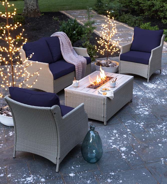 Plow & Hearth lekka, dzianinowa, wygodna narzuta akrylowa - niebieska 02XR62169 sezonowe i prezenty