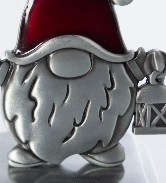 Plow & Hearth Wieszak na skarpety świąteczne Świętego Mikołaja 02XR62143 sezonowe i prezenty